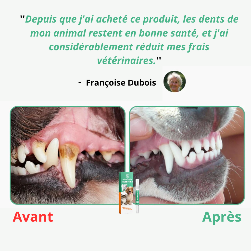 PetSmile™ | Fini le tartre, la santé reste!