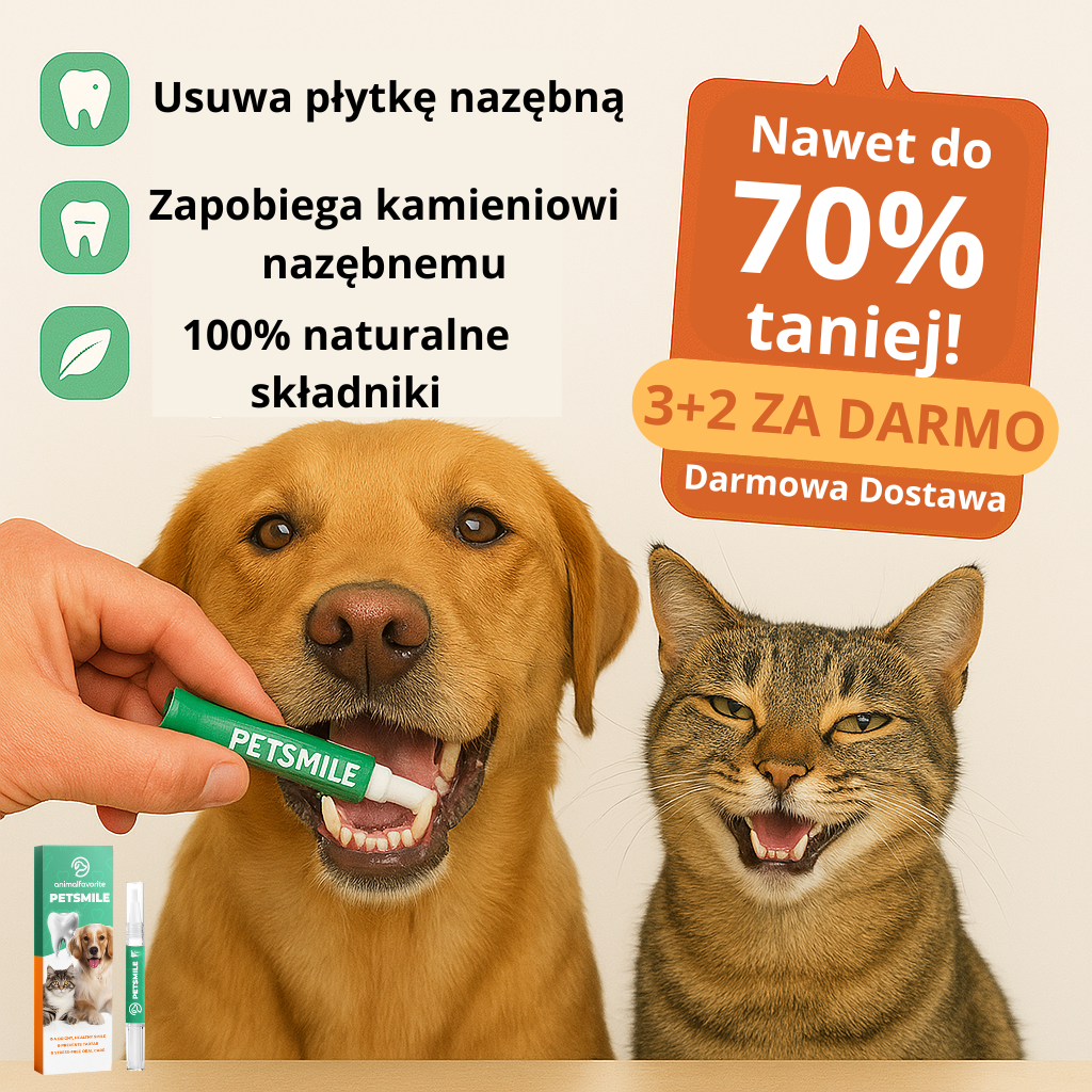 PetSmile™ | Koniec z kamieniem nazębnym, zdrowie zostaje!