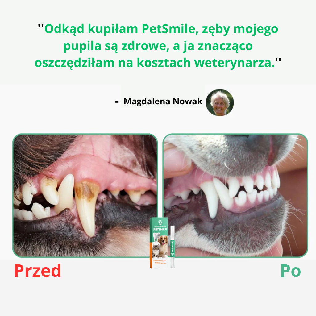 PetSmile™ | Koniec z kamieniem nazębnym, zdrowie zostaje!
